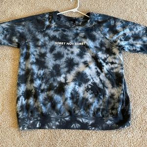 Torrid “sorry not sorry” graphic sweatshirt size 2